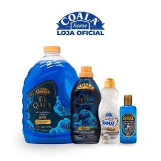 Kit Coala Rotina Perfumada The Queen + Limpador Perfumado Chá Branco 500ml