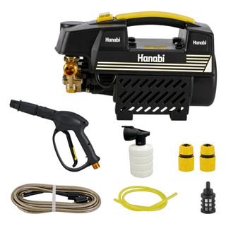 【Hanabi】Lavadora De Alta Pressão Hanabi 1500w Portátil Cor Preto Frequência 60hz Hanabi