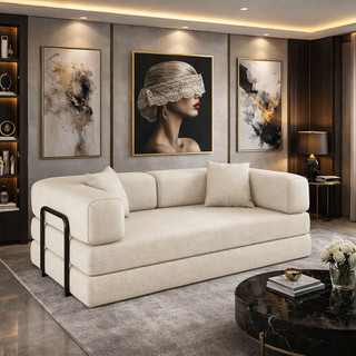 sofa modular compacto embalado a vácuo na caixa luxo