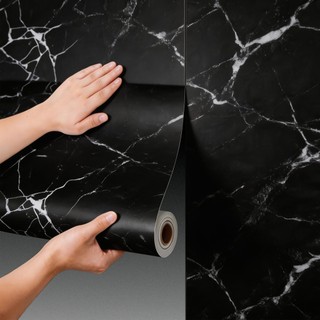 Papel de Parede Adesivo 5M Estilo Mármore Autocolante Decoração Para Sala Quarto Banheiro Cozinha Escritório Casa