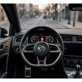 Volante Esportivo Gti Grafite Para Gol Polo Voyage Saveiro G5 G6 G7 fox jetta spacefox Golf