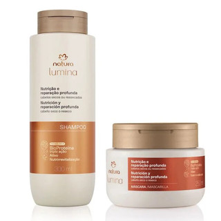 Kit Lumina Shampoo e Máscara Nutrição e Reparação