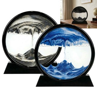 Pintura de Areia Vidro Ampulheta 3D Duna Criativa Sand Scape