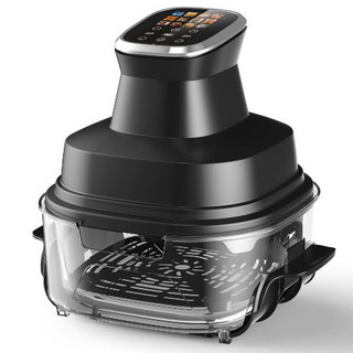 Air Fryer 1500W Uranyx Fritadeira Sem Óleo 4L Tela Touch Cesta de Vidro