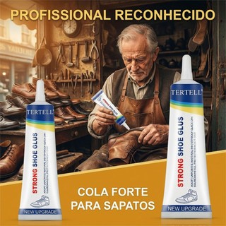 Cola Transparente Para  Reparo De Sapatos – Adesivo À Prova D'água Fixação De Solas , Saltos E Bolsas (60ml)