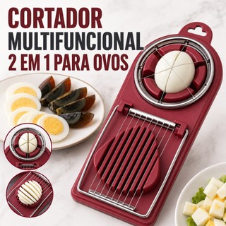 2pcs-Cortador De Ovos Multifuncional , Dois Em Um Para , Manteiga , Queijo , Divisor , Fatiador