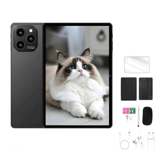 Tablet 10.1” com Teclado+Mouse 6GB RAM 128GB Android 13 Câmera 50MP