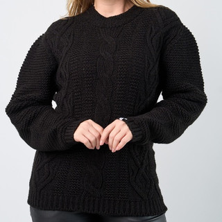 Blusa Feminina Tricot Inverno Mousse Quentinha e Confortável 20190