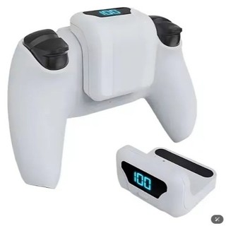 Carregador Portátil Dualsense / Dualsense Edge Ps5 1600mah Branco