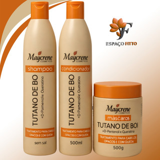 Escolha Seu Kit Tutano de Boi Maycrene 500ml - Reconstrução Intensa para Cabelos