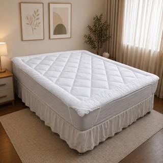 Pillow Top com Elástico Protetor de Colchão Extra Macio Solteiro Casal Queen Conforto Premium Hotel