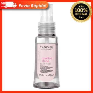 Óleo Capilar Cadiveu Professional Quartzo Shine Essentials 65ml - Promove Brilho e Controla o Frizz