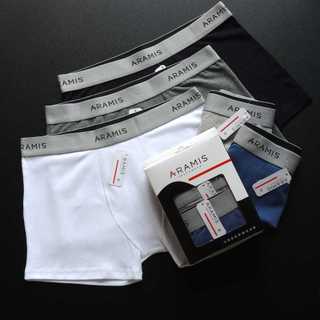 Kit 3 Cuecas Boxer Masculinas Algodão Penteado Premium Toque Suave