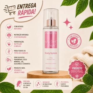 Body Splash - My Sweet Delight - Barbour's Beauty 200ml Desodorante Corporal Colônia