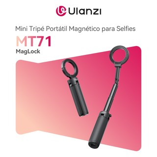 ULANZI MT71 Mini Tripé Portátil Magnético para Selfies com MagLock para iPhone / Android