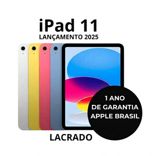 Tablet Apple IPad 11” A16 2025 Geração Lacrado Original 1 Ano Garantia Apple Brasil com NF Pronta entrega Wi Fi  ADS