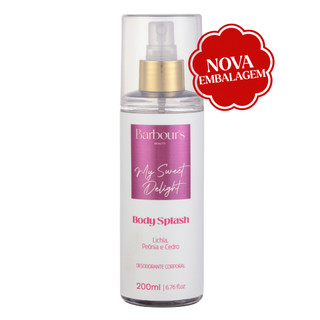 Body Splash My Sweet Delight Barbour's Beauty 200ml Fragrância Fresca Corporal Colônia