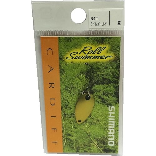 SHIMANO spoon Cariff Roll Swimmer 1.8g Lime Gold 64T TR-018K Lure
