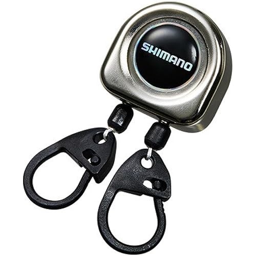 SHIMANO Double Pin On Reel Metal PI-411R สีดํา
