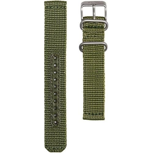 SEIKO Import Package 4K11JZ 5 Genuine 18mm Green Nylon Belt Reverse