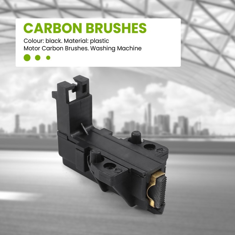 2 ชิ้นเครื่องซักผ้ามอเตอร์แปรงคาร์บอนสําหรับ Whirlpool Hoover Candy Ceset