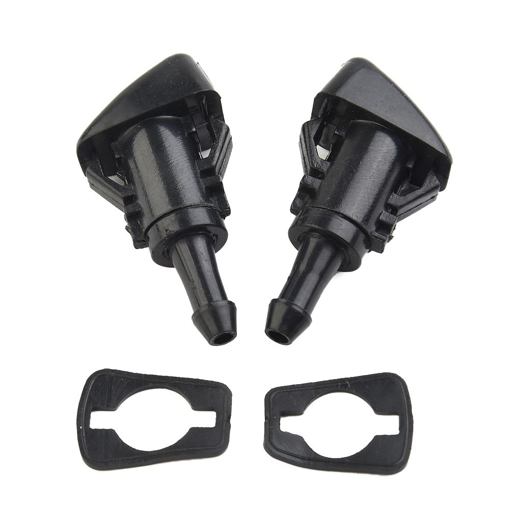 MITSUBISHI [ห้า] หัวฉีดสเปรย์เครื่องซักผ้าปัดน้ําฝนกระจกหน้ารถ 1 คู่สําหรับมิตซูบิชิคราส 2006-2012