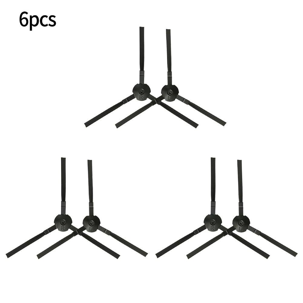 DOOL6pcs แปรงด้านข้างสําหรับสําหรับ Mister Robot รุ่นสําหรับ Hybrid, สําหรับ Hybrid Mapping