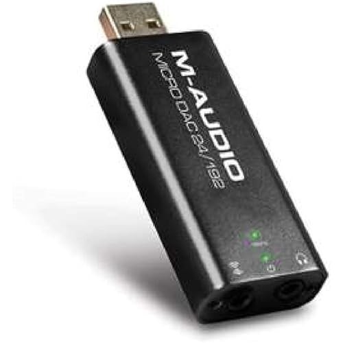 M-Audio USB-DAC เสียงความละเอียดสูงตัวแปลงดิจิตอลเป็นอะนาล็อก Micro DAC 24/192
