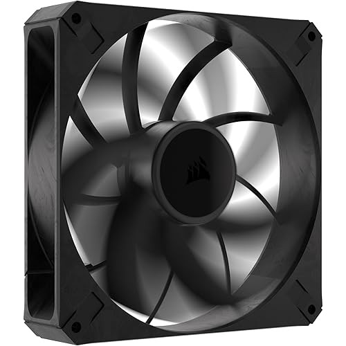 Corsair RS140 MAX 140mm PWM 30mm Thick PC Case Fan Single Pack Black CO-9050174-WW