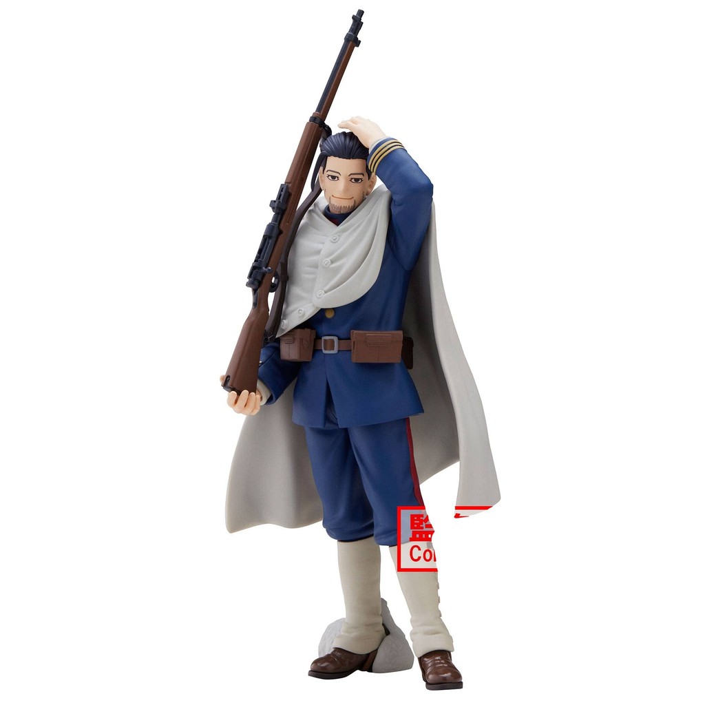 Banpresto Golden Kamuy Ogata Hyakunosuke Figure สีทอง 88142 สินค้าใหม่แกะกล่องและของแท้ จำหน่ายในญี่