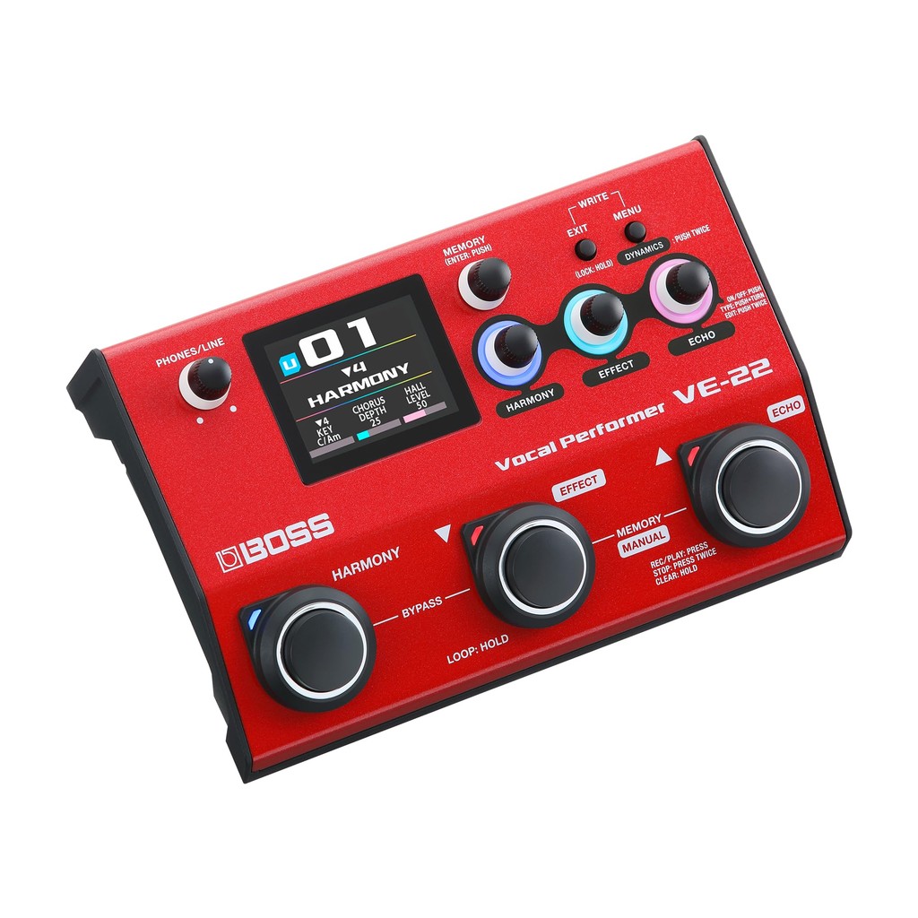 BOSS VE-22 Vocal Performer VE-22 สินค้าใหม่แกะกล่องและของแท้ จำหน่ายในญี่ปุ่น