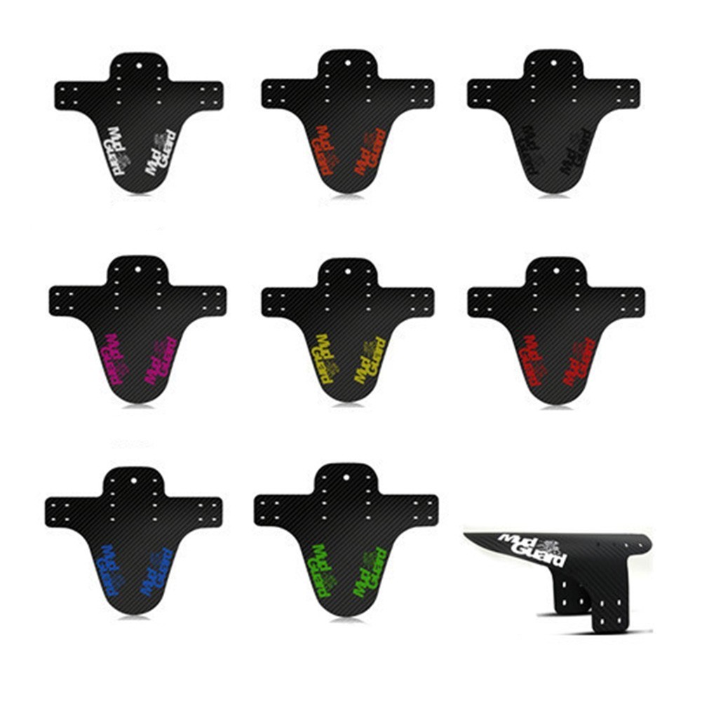 {ONWD-IN STOCK}ลดล้างสต๊อก 1 ชิ้นด้านหน้า/ด้านหลังยางล้อ Mudguards คาร์บอนไฟเบอร์จักรยาน Fixed Gear 