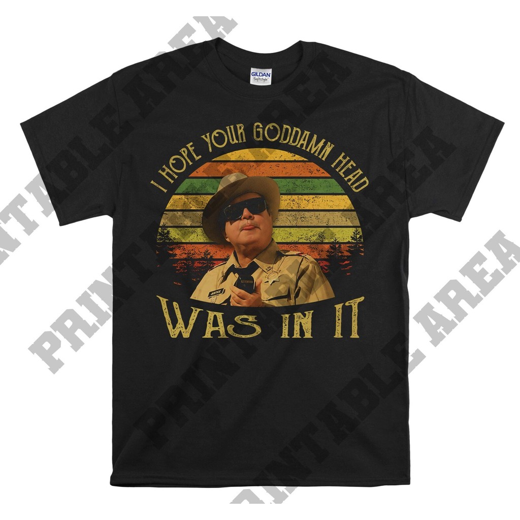 2025 Gildan Buford T Justice I Hope Your Goddamn ภาพยนตร์ Hoodie Tshirt ผู้ชายผู้หญิง Unisex xs-3xl