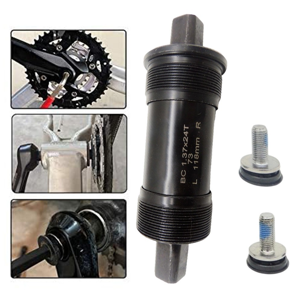 sp-xk จักรยานเสือภูเขา Bottom Bracket Electric Bike 73*118mmbike รูสี่เหลี่ยมพร้อมน็อต 2 ตัว