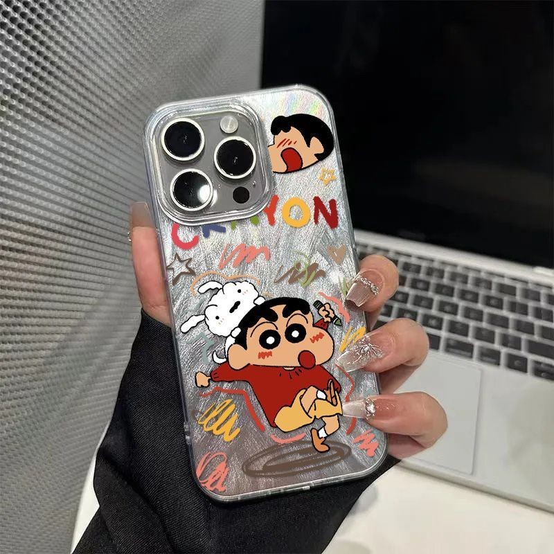 HP Crayon Shinchan Graffiti Painting Soft Case Vivo Y21d Z10R Y19S Pro Y29 V50 Lite V60 Y400 Y18 Y19