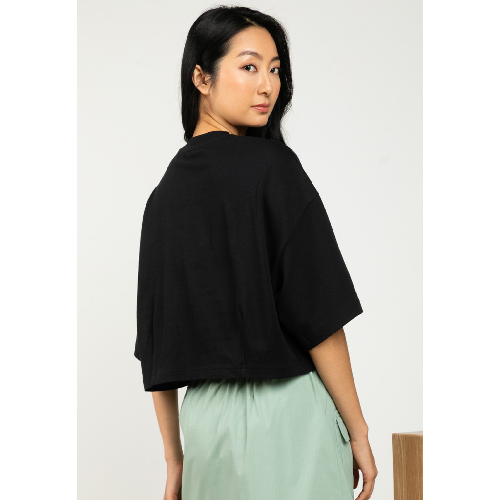 Skechers สเก็ตเชอร์ส เสื้อครอปผู้หญิง Women Crop Tee Apparel - SL325W447-0018 — صورة 2