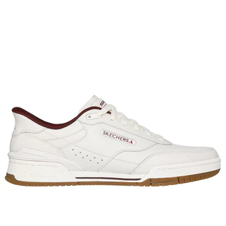 Skechers สเก็ตเชอร์ส รองเท้าผู้ชาย Men Slip-Ins Court Classics Recoil Shoes - 254200-NTBG Air-Cooled Memory Foam