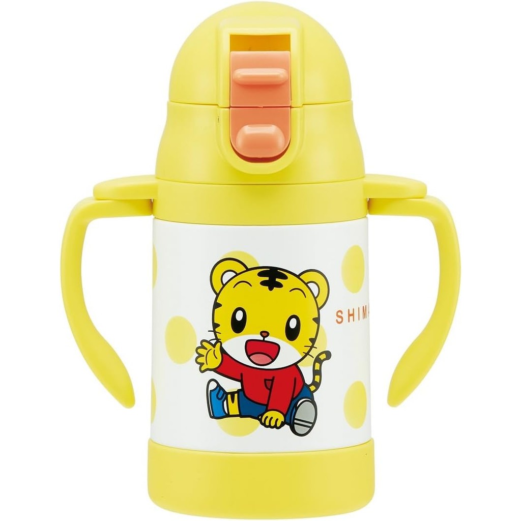 Skater Baby Straw Mug 240ml – Insulated Shimajiro Stainless Cup STWM3 | Ships from Japan