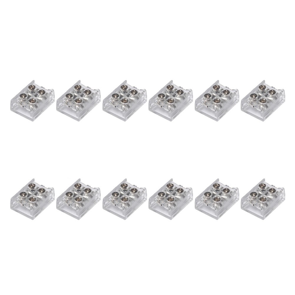 [Z-SMARTCHOICE] ลดล้างสต๊อก No-Solder LED Tape Lights Connector Kit 2Pin 8mm/10mm LED Strip Lights C