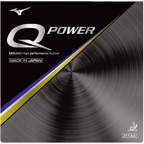 Mizuno Table Tennis Rubber Qpower Cue Power 83JRTA98 Red Thickness: 2.1