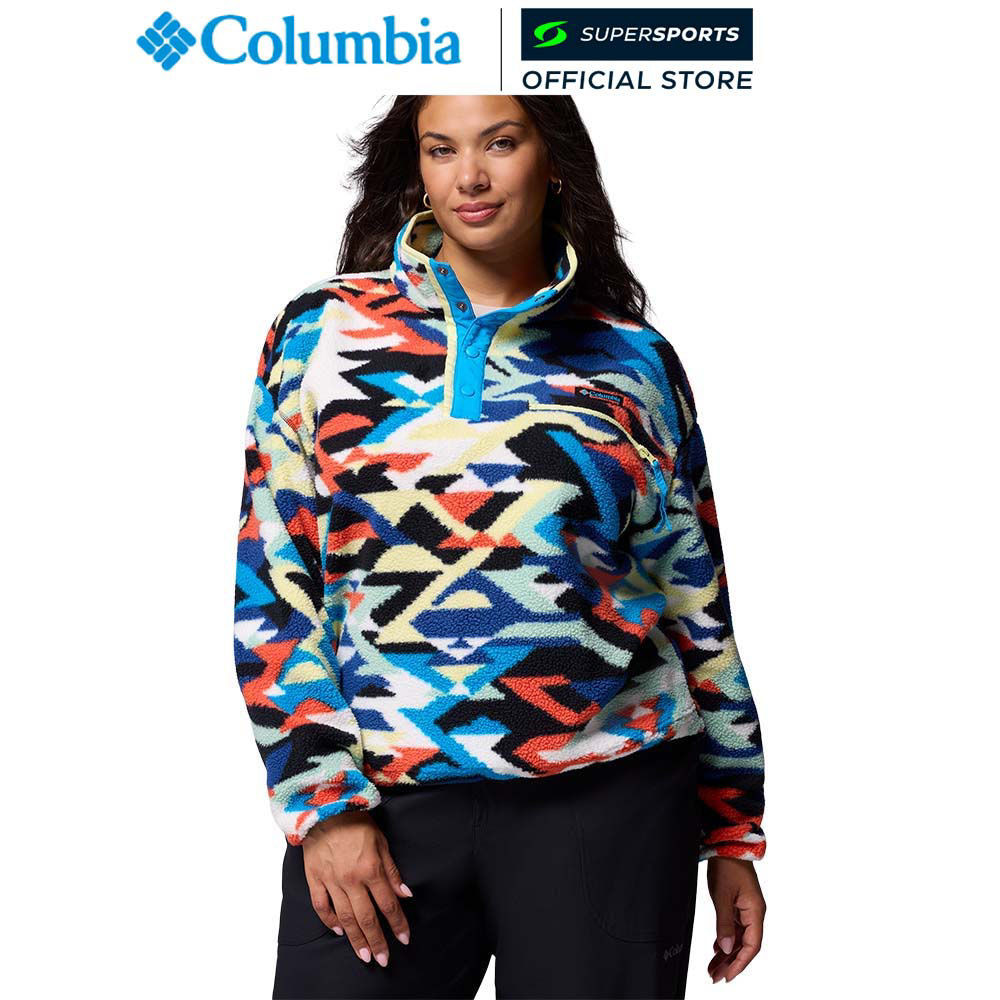 COLUMBIA Helvetia™ II Printed Cropped Half Snap เสื้อลำลองแขนยาวผู้หญิง