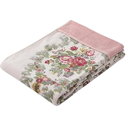 Nishikawa Tokyo Imabari ผ้าขนหนูผ้าห่ม Single Sanderson Rose Chatueau Cotton 100 Made in Japan Colla