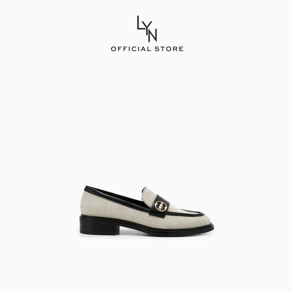 LYN - Colleen Canvas Loafers รองเท้าโลฟเฟอร์ Colleen Canvas  (LL25FSF006)
