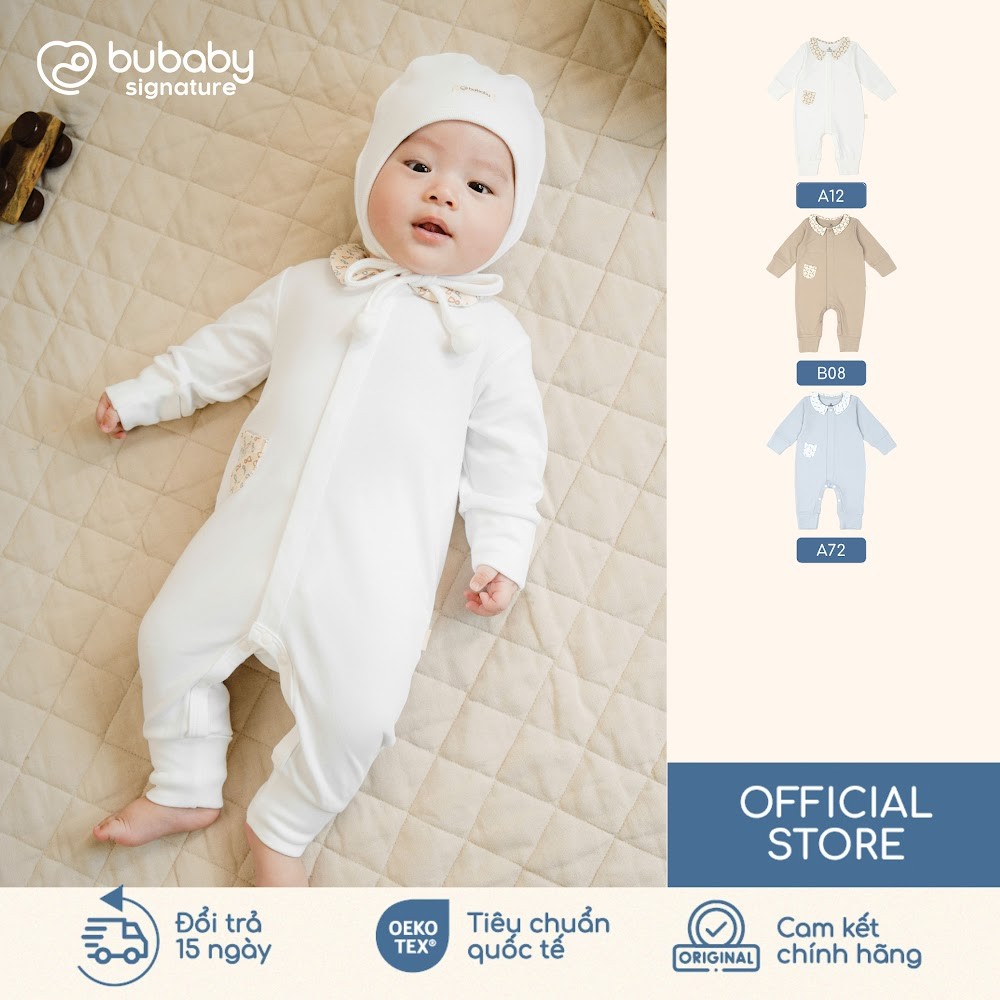 BU Corner - บอดี้สูทแขนยาวคอปก Peter Pan Iconic 1 BU Baby BCT2102A1 กระเป๋าแผง