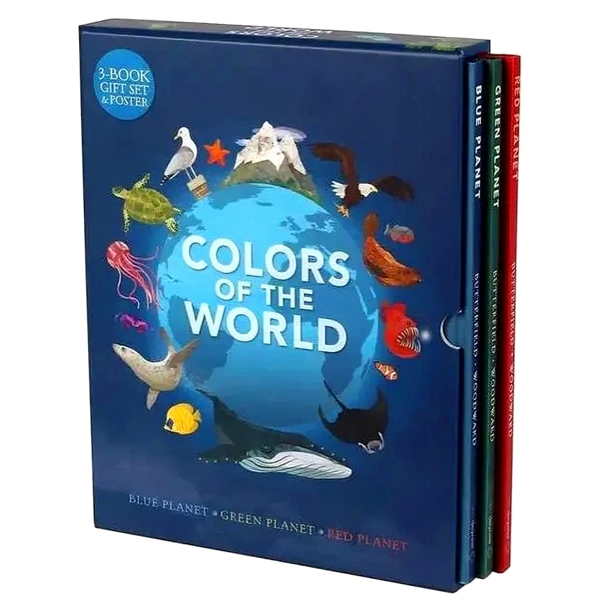 COLORS OF THE WORLD (3 BOOK GIFT SET & POSTER)
