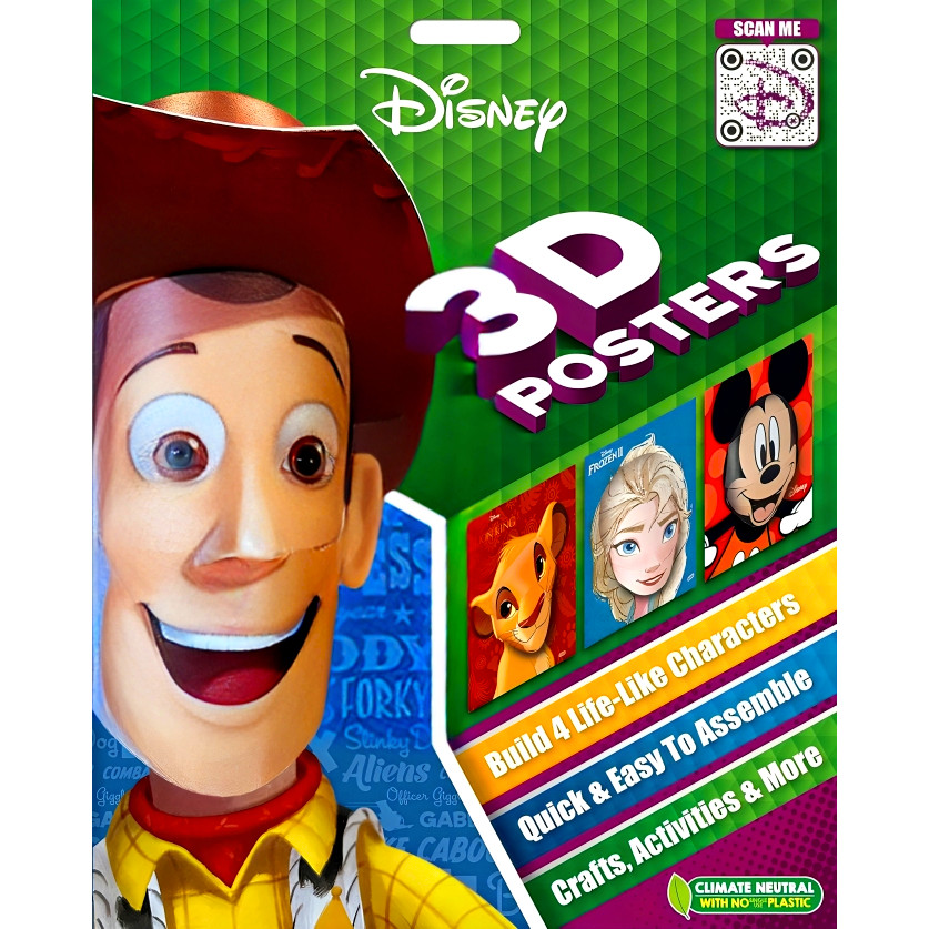 BBW หนังสือ DISNEY: 3D POSTERS : Publisher
Bonnier Books Ltd