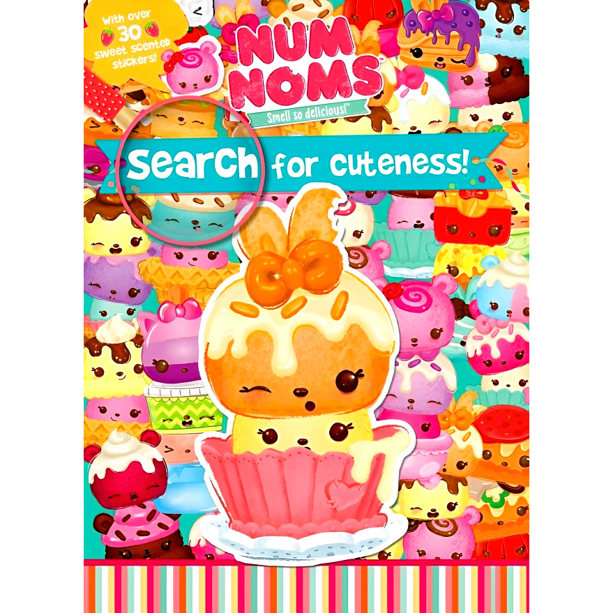 BBW หนังสือ NUM NOMS SEARCH FOR CUTENESS!