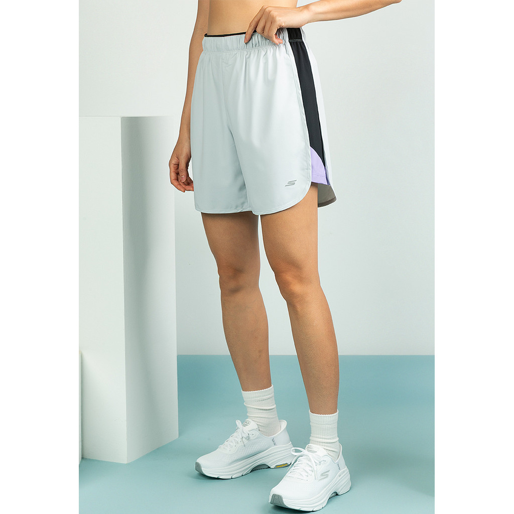 Skechers สเก็ตเชอร์ส กางเกงขาสั้นผู้หญิง Women Shorts Apparel - SP325W318-00KW
