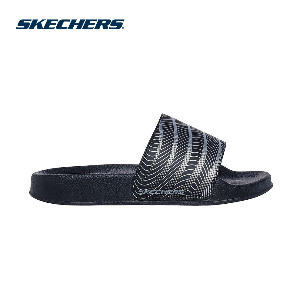 Skechers สเก็ตเชอร์ส รองเท้าแตะผู้หญิง Women Side Lines 2 Cali Shoes - 898050-BKSL