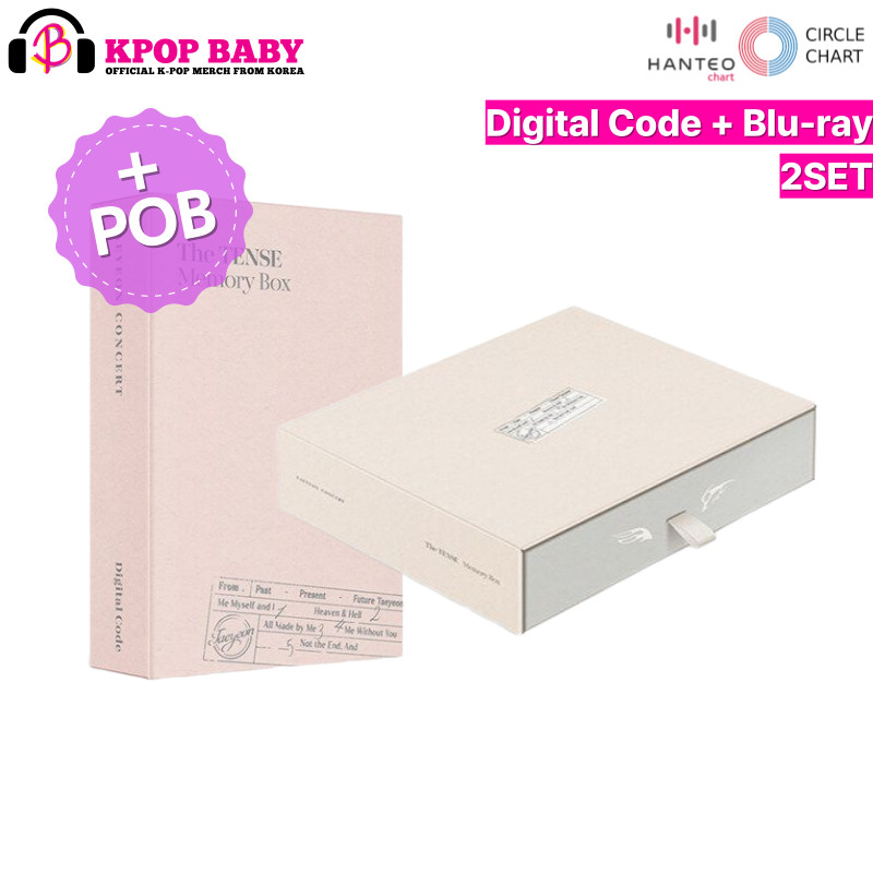 2SET TAEYEON CONCERT The TENSE Memory Box Digital Code + Blu-ray (POB)